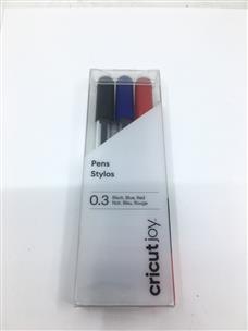 Cricut Joy Extra Fine Point Pens 0.3 (3) Black, Blue, Red